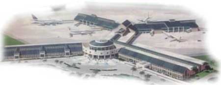 The New Piarco International Airport. Since 25 May 2001 